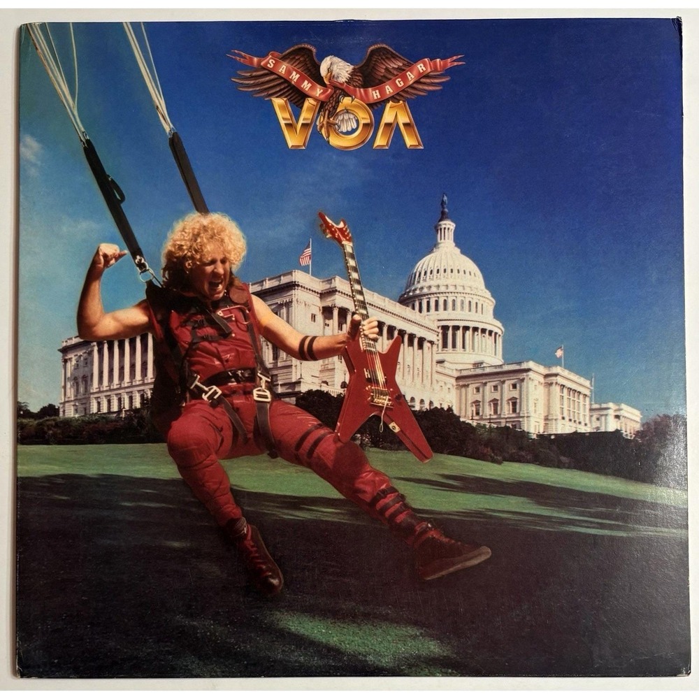 Sammy Hagar - VOA - 1984 Geffen GHS-24043 1st Press w/ Inner Sleeve - Van Halen